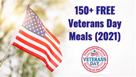 150+ Top Restaurants With Veterans Day Free Meals This Year: The ...