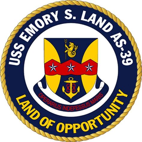 USS Emory S. Land (AS-39) | Navy day, Navy ships, Naval history