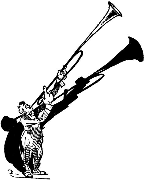 Trombone Cartoon Drawing at GetDrawings | Free download