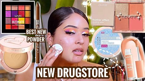 TESTING NEW DRUGSTORE MAKEUP 2021: Full Face First Impressions *new affordable makeup under $15 ...