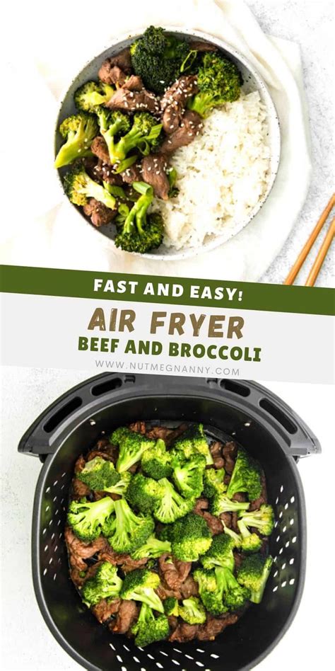 Air Fryer Beef and Broccoli | Recipe | Air fryer recipes healthy ...