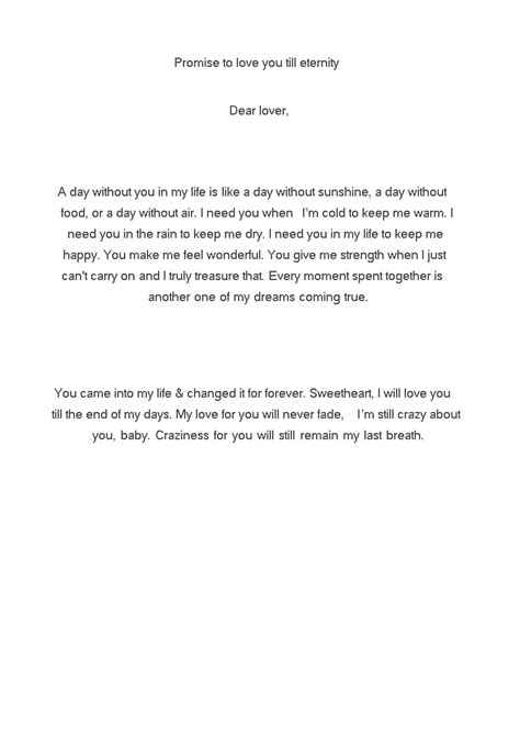 Promise Letter To Boyfriend - How to create a Promise Letter To ...