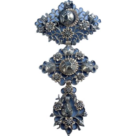 Pin by witek golinski on Belgia/ Francja 18/19 wiek | Diamond cross pendants, Georgian jewelry ...