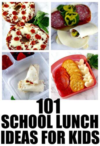 101 School Lunches Ideas For Kids (That they will actually eat!)