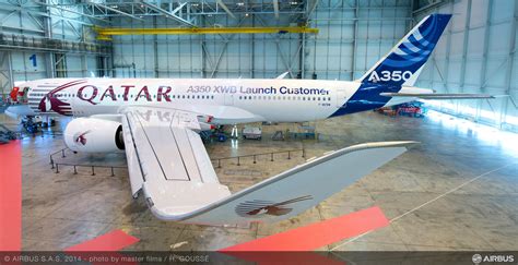 Airbus Shows Off Special Qatar Airways’ Livery on Fourth A350 : AirlineReporter