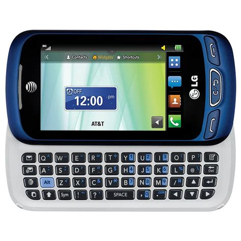 Refurbished LG C410 Xpression 2 4G Cell Phone - Blue (AT&T) - Walmart.com - Walmart.com