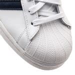 adidas originals Sneaker Superstar - White/Navy | www.unisportstore.com