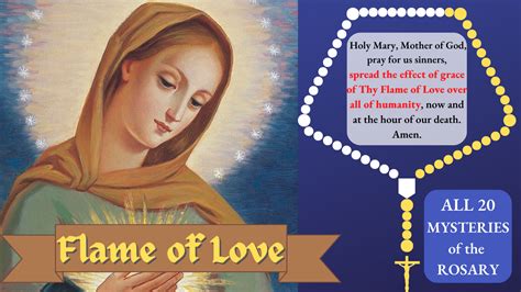 Flame of Love Rosary - The Catholic Crusade