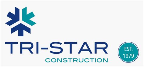 Logo - Tri Star Construction Logo, HD Png Download , Transparent Png Image - PNGitem