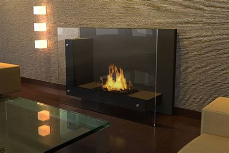 Planika Anthracite Bio-Ethanol Mobile Fireplace | AgathaO™ - House of Design