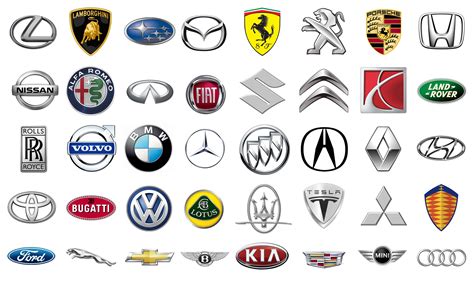 Car Brand Symbols Images