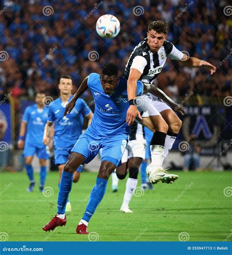 Levski Sofia vs PAOK FC editorial stock photo. Image of levski - 255947713