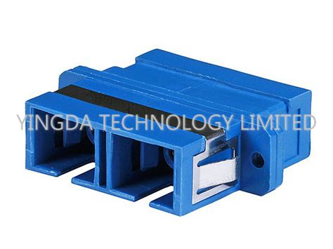 ST , SC , MT-RJ- or LC - type Fiber Optic Adapter , Standard Square Connector