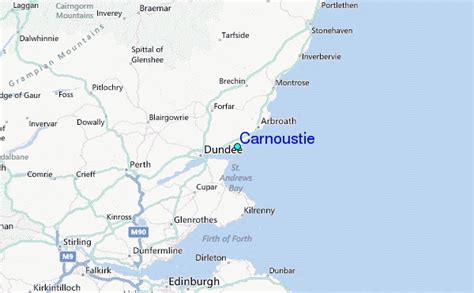 Carnoustie Tide Station Location Guide