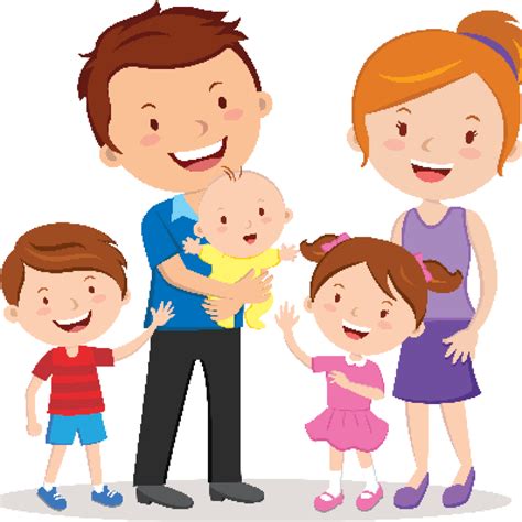 Free cartoon family transparent clipart clip art free large images ...