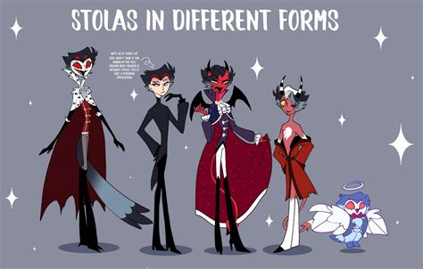 Stola's in different forms by Tea. : r/HelluvaBoss