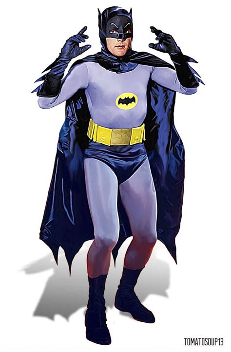 Batman - Adam West by https://www.deviantart.com/tomatosoup13 on @DeviantArt Batman E Robin ...