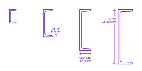 Steel Beam C-Channel Dimensions Drawings, 42% OFF