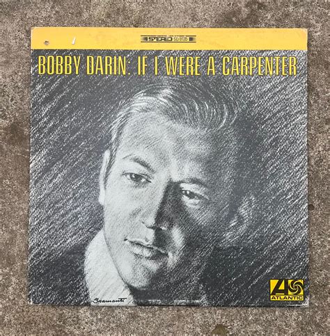 Bobby Darin if I Were a Carpenter Vinyl Record 1966 - Etsy