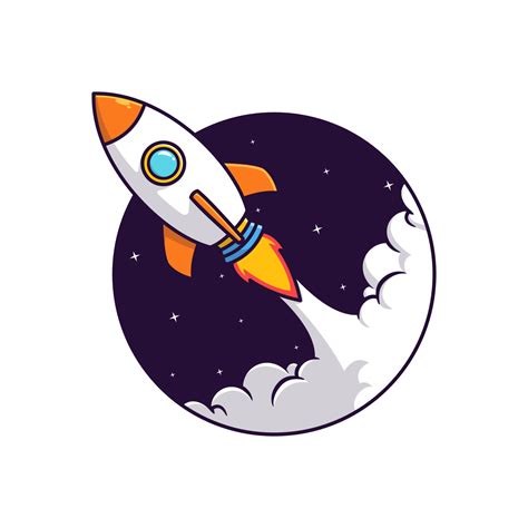 Space rocket launch vector illustration 5835164 Vector Art at Vecteezy