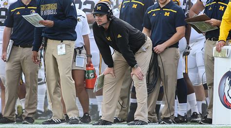 Jim Harbaugh's khakis even bother his son, James Harbaugh, Jr. - Sports ...