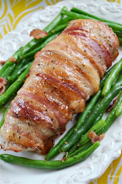 Bacon Wrapped Pork Tenderloin for Easter Dinner