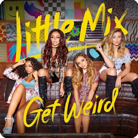 LITTLE MIX (GET WEIRD) ALBUM COVER WOODEN COASTER