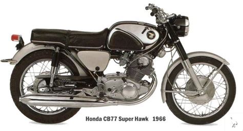 Honda CB77 1966 Super Hawk