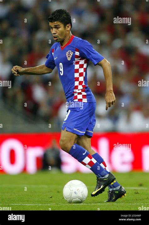 EDUARDO DA SILVA CROATIA & ARSENAL FC ENGLAND V CROATIA WEMBLEY STADIUM ...