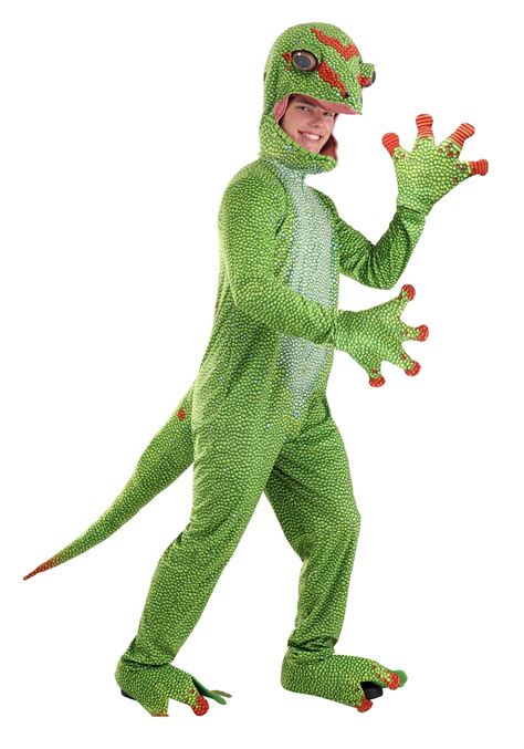 Green Gecko Adult Costume