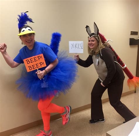 Wile E Coyote And Roadrunner Costumes