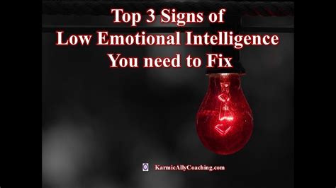 3 Signs of low EQ - YouTube