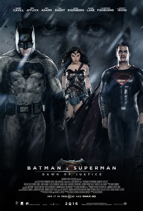 Batman vs Superman: Dawn Of Justice Poster - MOVIE TRAILERS- Fan Art ...