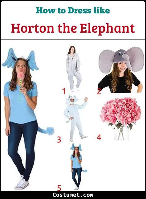 Horton the Elephant's (Horton Hears a Who!) Costume for Halloween