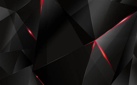 Black And Red Abstract Wallpaper 04 - [1920x1200]