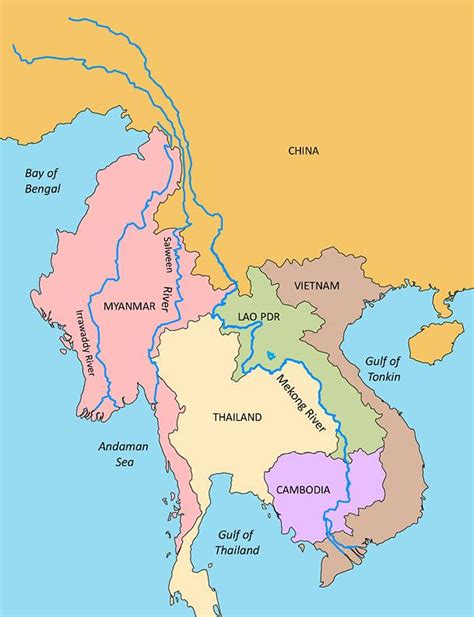 Mekong Map