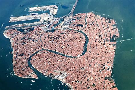 Aerial view of Venice, Italy | Aerial view of Venice, Italy | Flickr