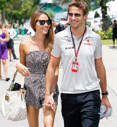 F1 driver Button marries longtime girlfriend in Hawaii - Rediff.com Sports