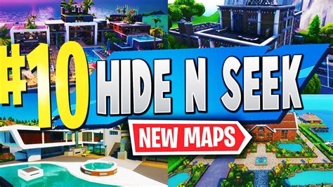 TOP 10 Best HIDE AND SEEK Maps In Fortnite Creative (NEW CODES) - YouTube