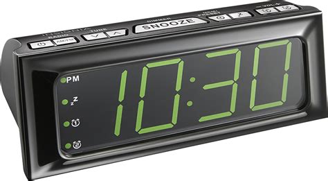 Insignia™ Digital AM/FM Dual-Alarm Clock Black NS-CLOPP2 - Best Buy