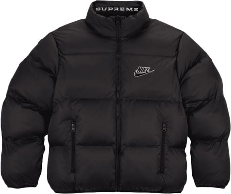 Supreme Nike Reversible Puffy Jacket Black - SS21