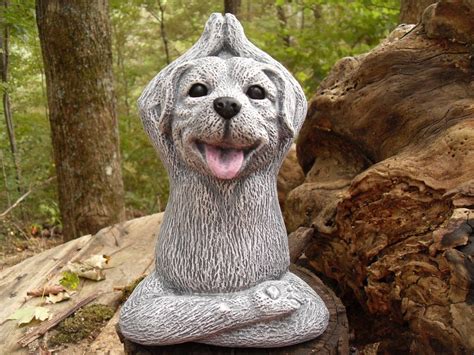 Yoga Dog StatueMeditating Dog StatueYoga DogBuddha