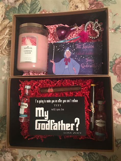 Godparents request gifts •Godfather Movie theme •Cinderella's fairy godmother theme | Godparent ...