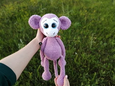 Stuffed animal Monkey toy for kids Baby monkey doll for baby | Etsy