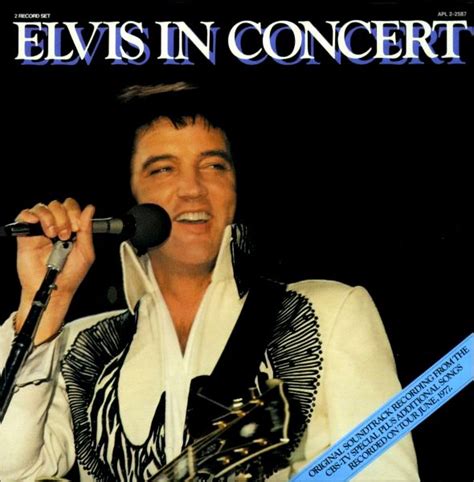 Elvis Presley - Elvis In Concert (1977) - 2Lp ~ Elpee-Blog