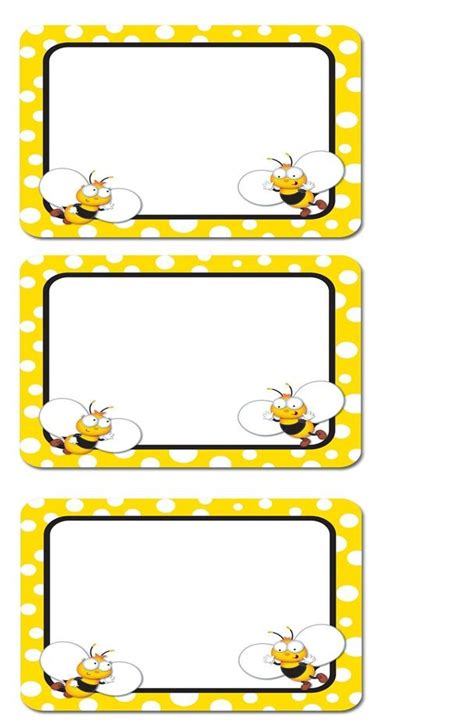 bee name tag | Crafts and Worksheets for Preschool,Toddler and Kindergarten in 2022 | Bee themed ...