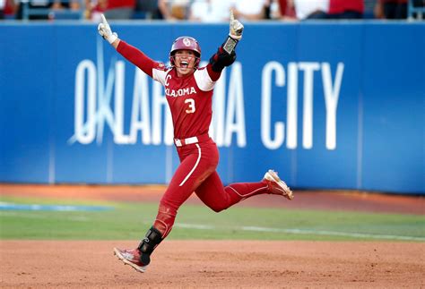 Oklahoma softball: Sooner star Grace Lyons is Big 12 Scholar Athlete of ...