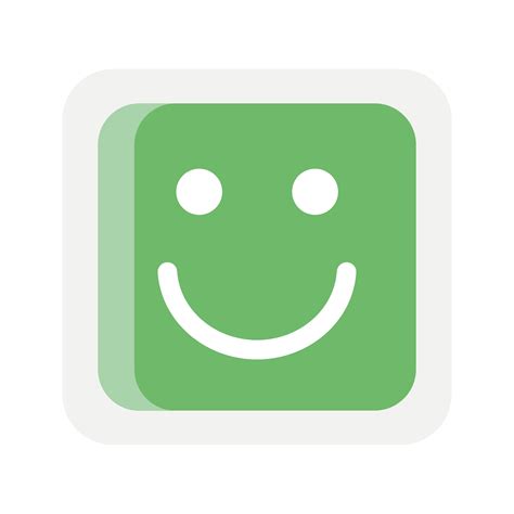 green emoji square smiling face icon 3930872 Vector Art at Vecteezy