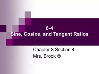 PPT - Sine, Cosine and Tangent Ratios PowerPoint Presentation, free ...