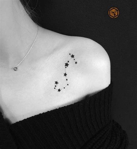 20+ Tatuajes de estrellas súper hermosos | Star tattoos, Scorpio zodiac ...